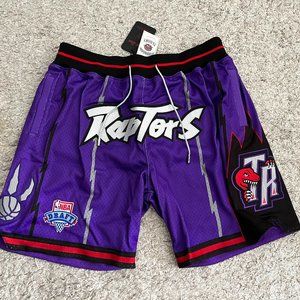 Just Don x Mitchell & Ness Toronto Raptors NBA Shorts New Limited Edition